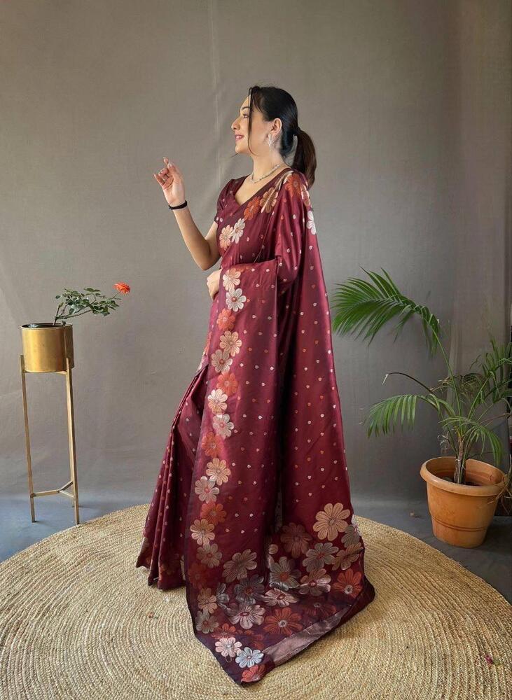 Silk Sarres - Bust Size: 44 Inch (In)