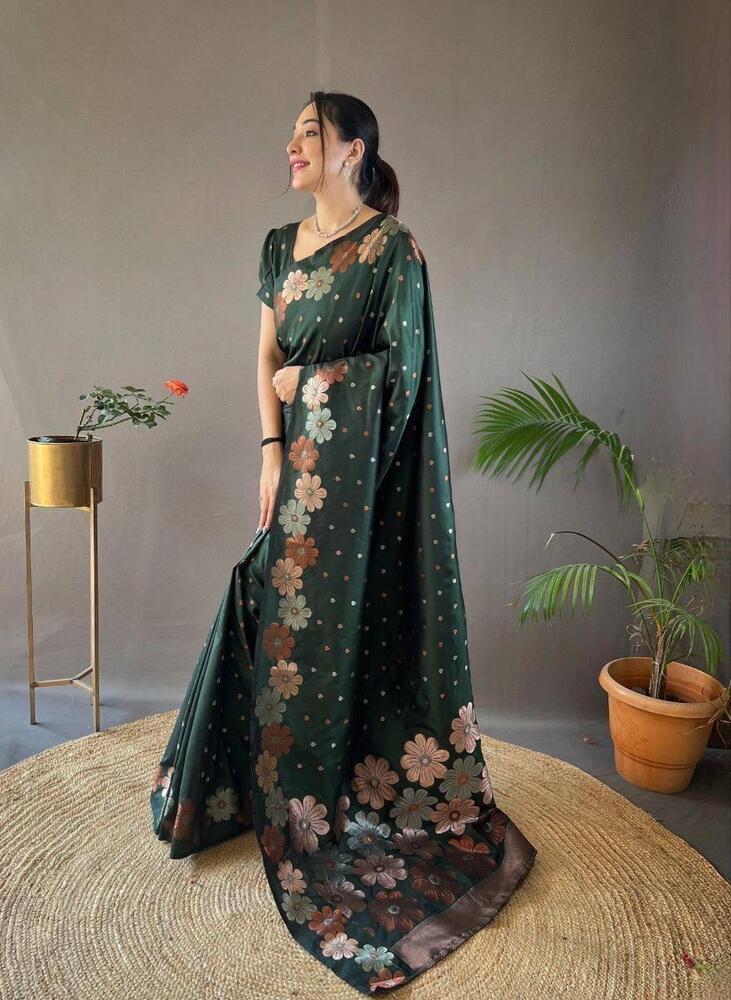 Silk Sarres - Bust Size: 44 Inch (In)