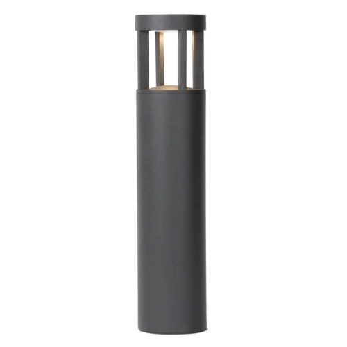 Fixed Parking Bollard - Color: Grey