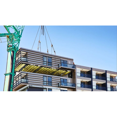 Prefabricated Building - Color: White