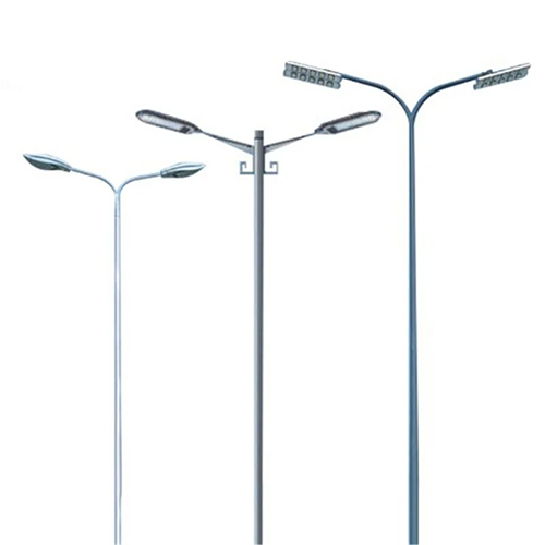 Dual Arm Street Light Pole