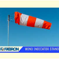 Commercial Wind Indicator Stand - Color: White