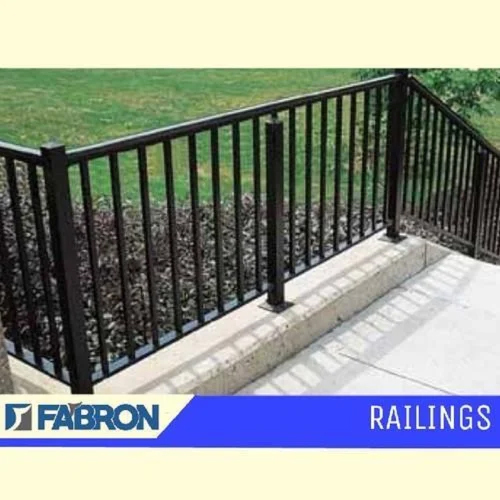 Mild Steel Black  Railing