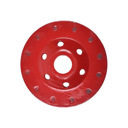 Horzi Diamond Rim Cup Wheel - Color: Red