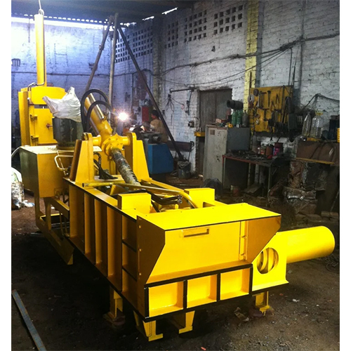 Triple Action Hydraulic Scrap Baling Press