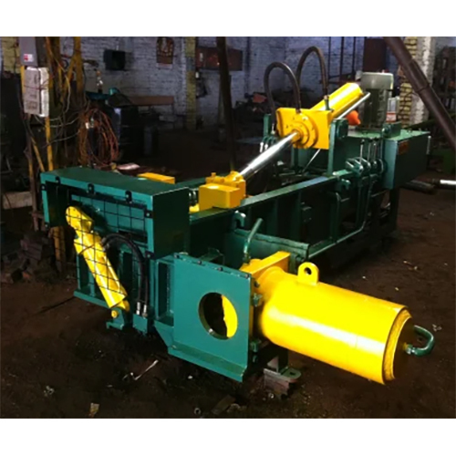 Cardboard Scrap Baling Press - Color: Green