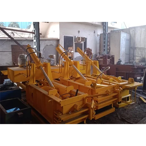 Double Action Hydraulic Scrap Baling Press