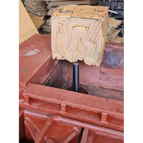 Cardboard Scrap Baling Press