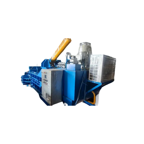 Jumbo Hydraulic Baling Press - Color: Blue