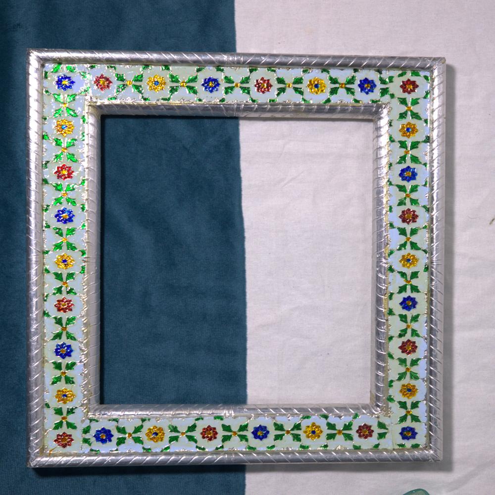 Meenakari Frame - Color: Brown