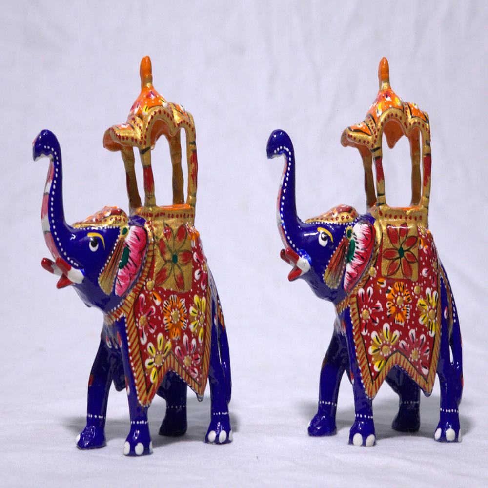 meenakari maharaja elephants