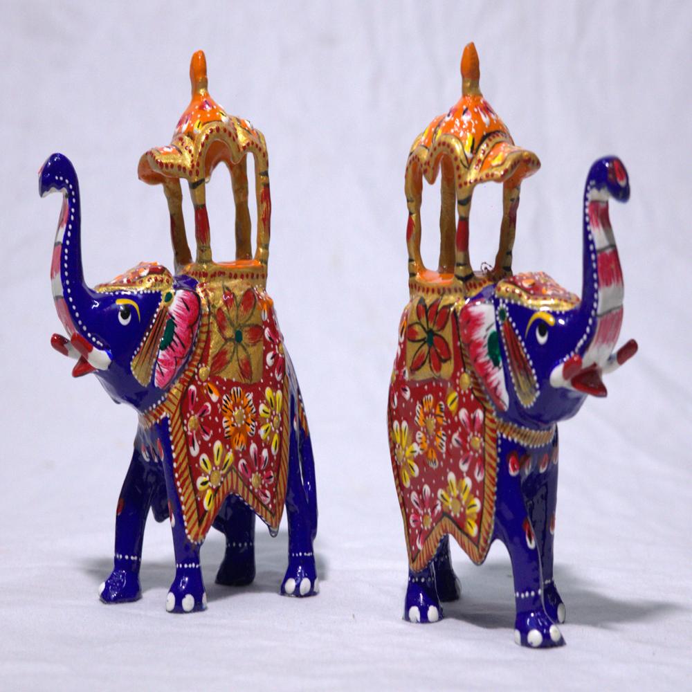 meenakari maharaja elephants