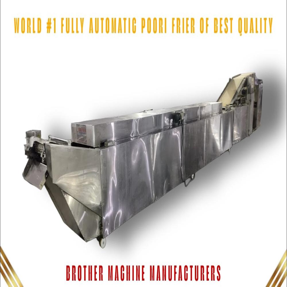 Puri Making Machine - Stainless Steel, High Efficiency | Automatic Industrial Operation
