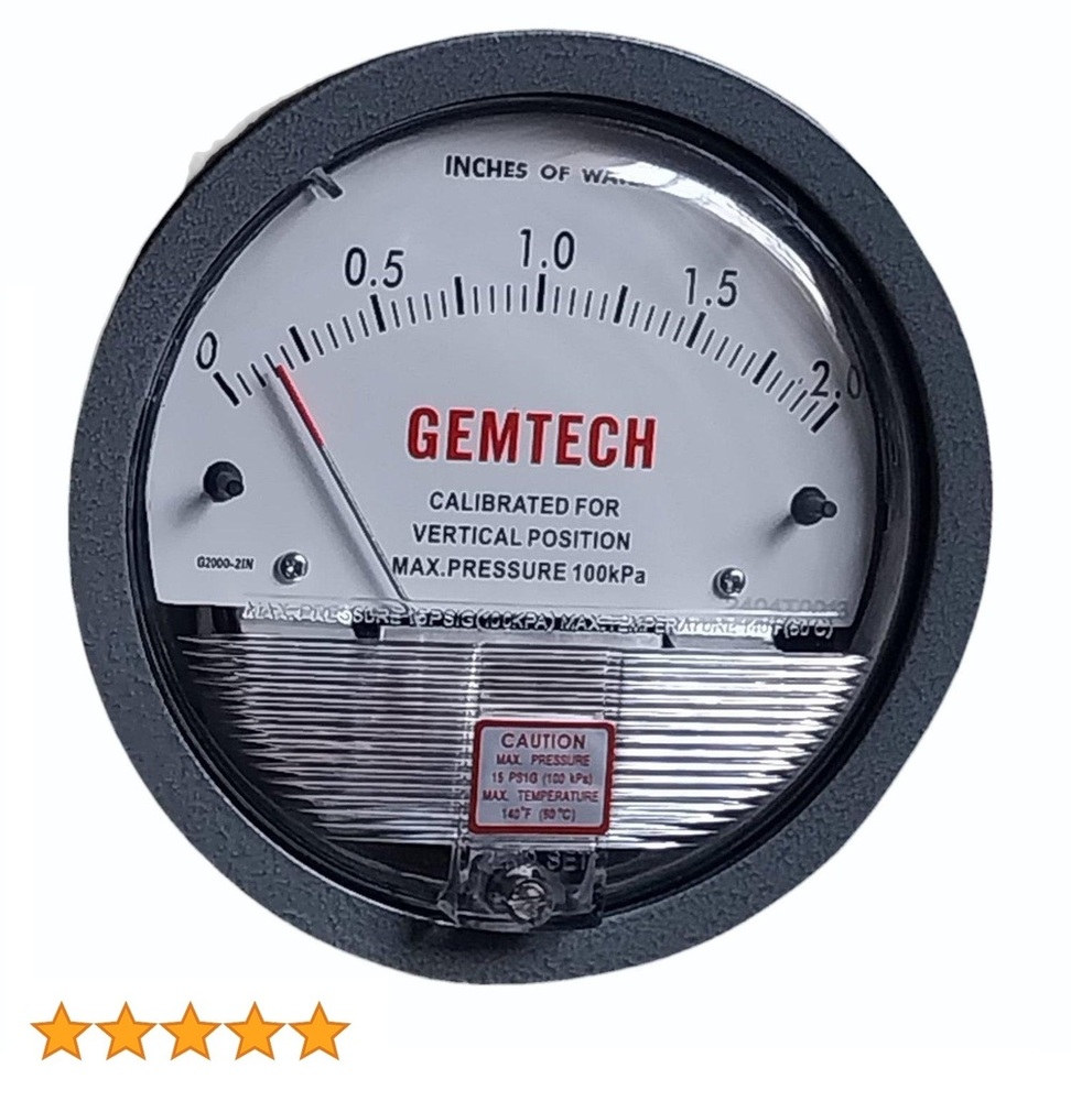 GEMTECH Differential Pressure Gauge Delhi From Sandila Industrial Area Uttar Pradesh