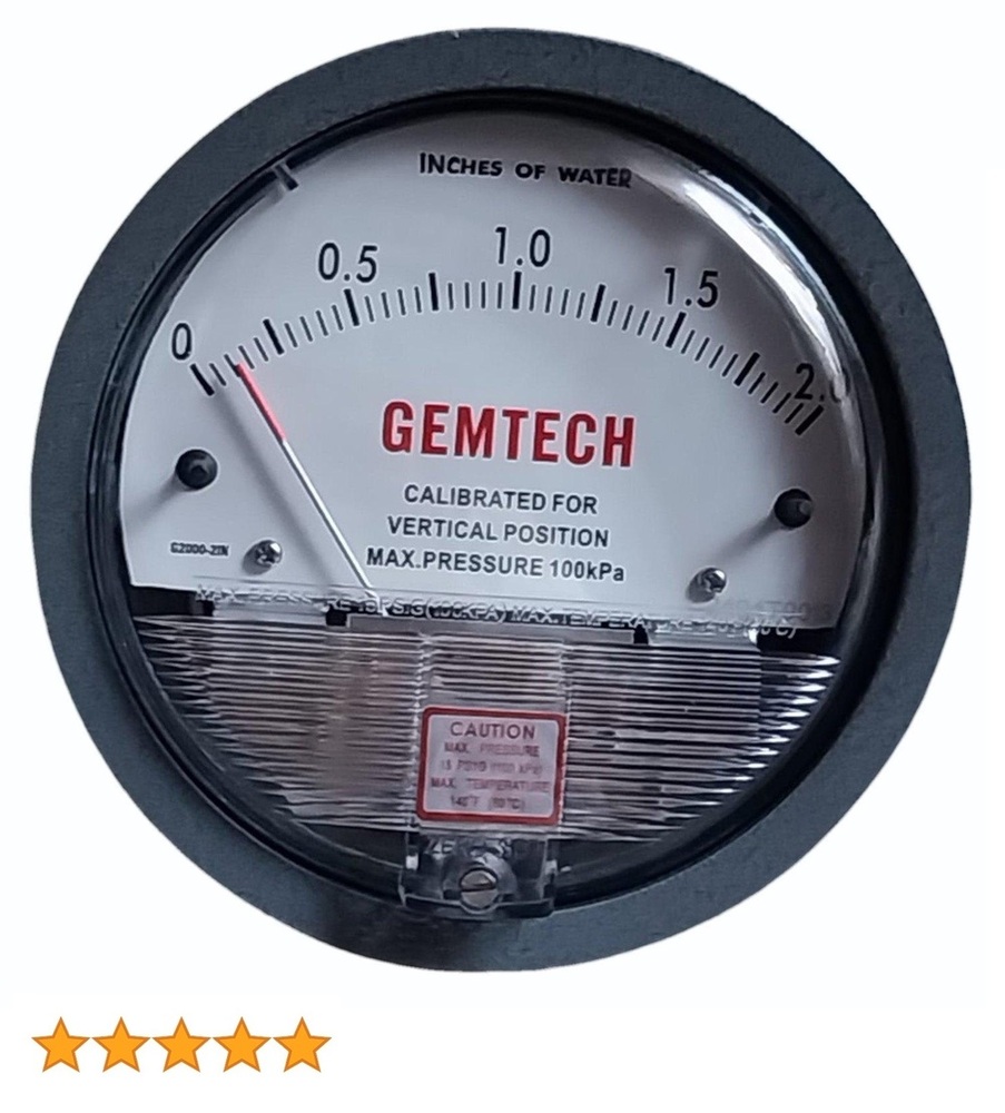 GEMTECH Differential Pressure Gauge Delhi From Sandila Industrial Area Uttar Pradesh