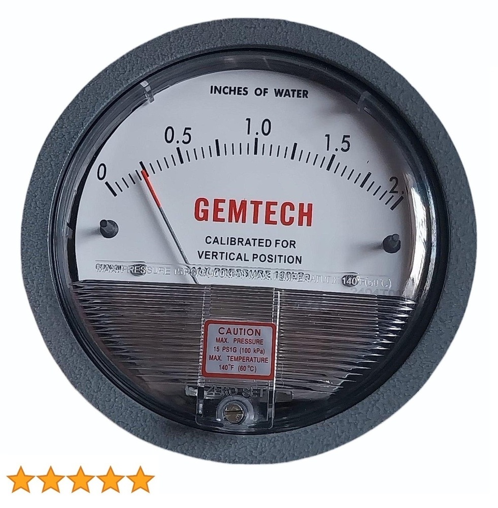 GEMTECH Differential Pressure Gauge Delhi From Sandila Industrial Area Uttar Pradesh