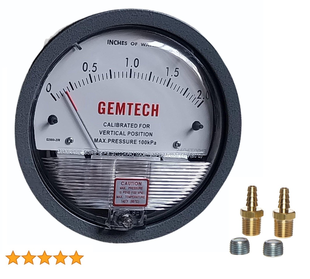 GEMTECH Differential Pressure Gauge Delhi From Sandila Industrial Area Uttar Pradesh