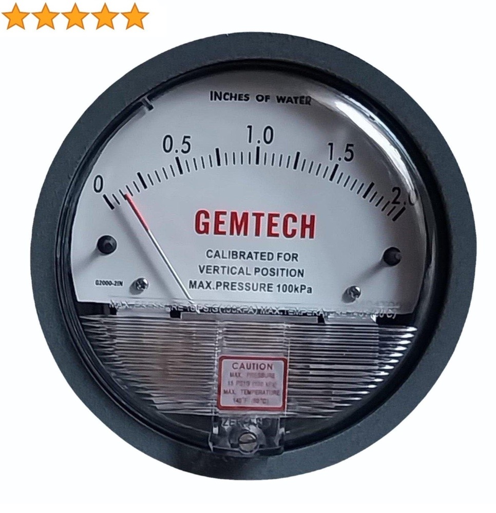 GEMTECH Differential Pressure Gauge Delhi From Dana Baba Industrial Area Assam India
