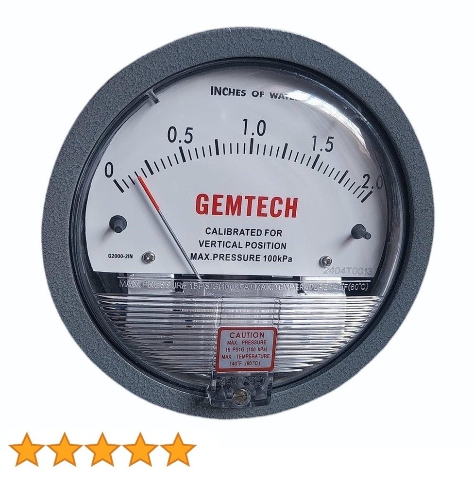 GEMTECH Differential Pressure Gauge Delhi From Dana Baba Industrial Area Assam India
