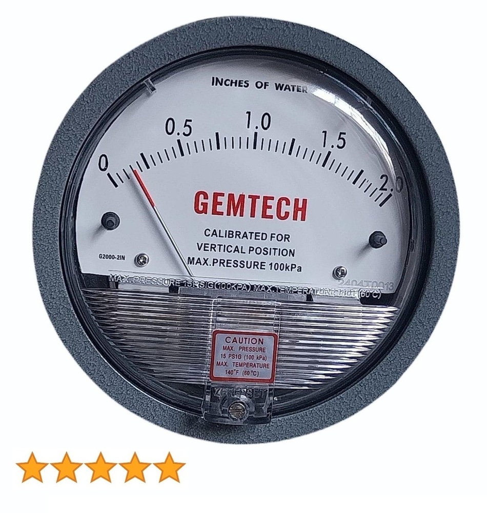 GEMTECH Differential Pressure Gauge From Kablana Industrial Area  Jhajiar Haryana