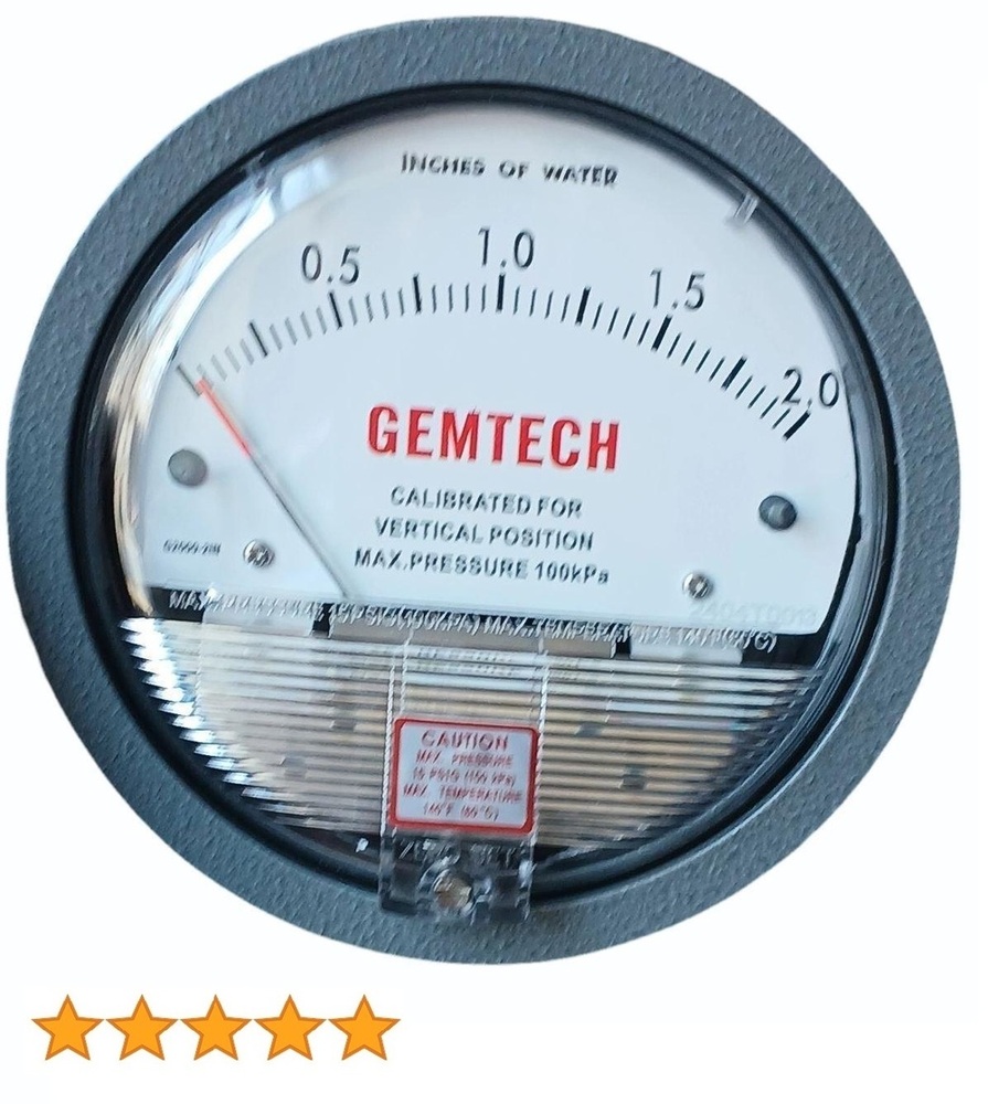 GEMTECH Differential Pressure Gauge From Kablana Industrial Area  Jhajiar Haryana