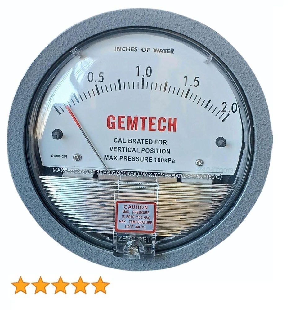 GEMTECH Differential Pressure Gauge From Kablana Industrial Area  Jhajiar Haryana