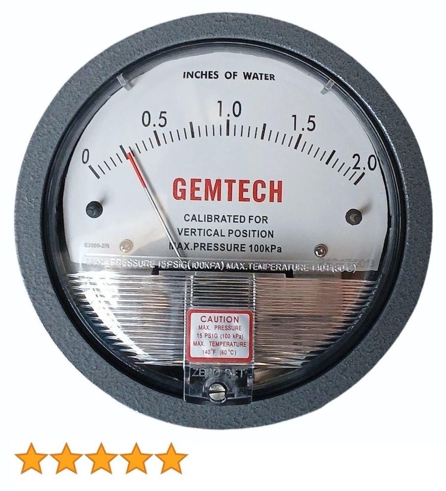 GEMTECH Differential Pressure Gauge From Kablana Industrial Area  Jhajiar Haryana