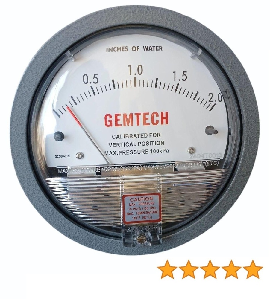 GEMTECH Differential Pressure Gauge From Patliputra Industrial Area Patna Bihar