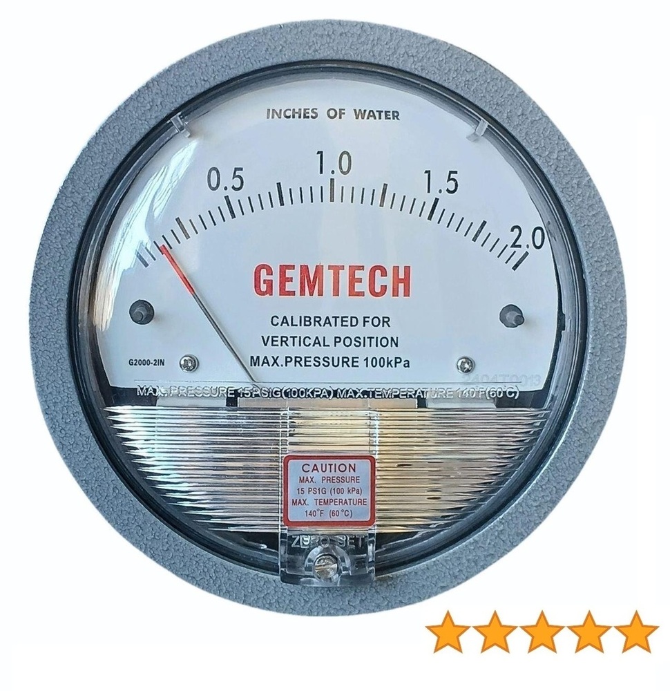 GEMTECH Differential Pressure Gauge From Patliputra Industrial Area Patna Bihar