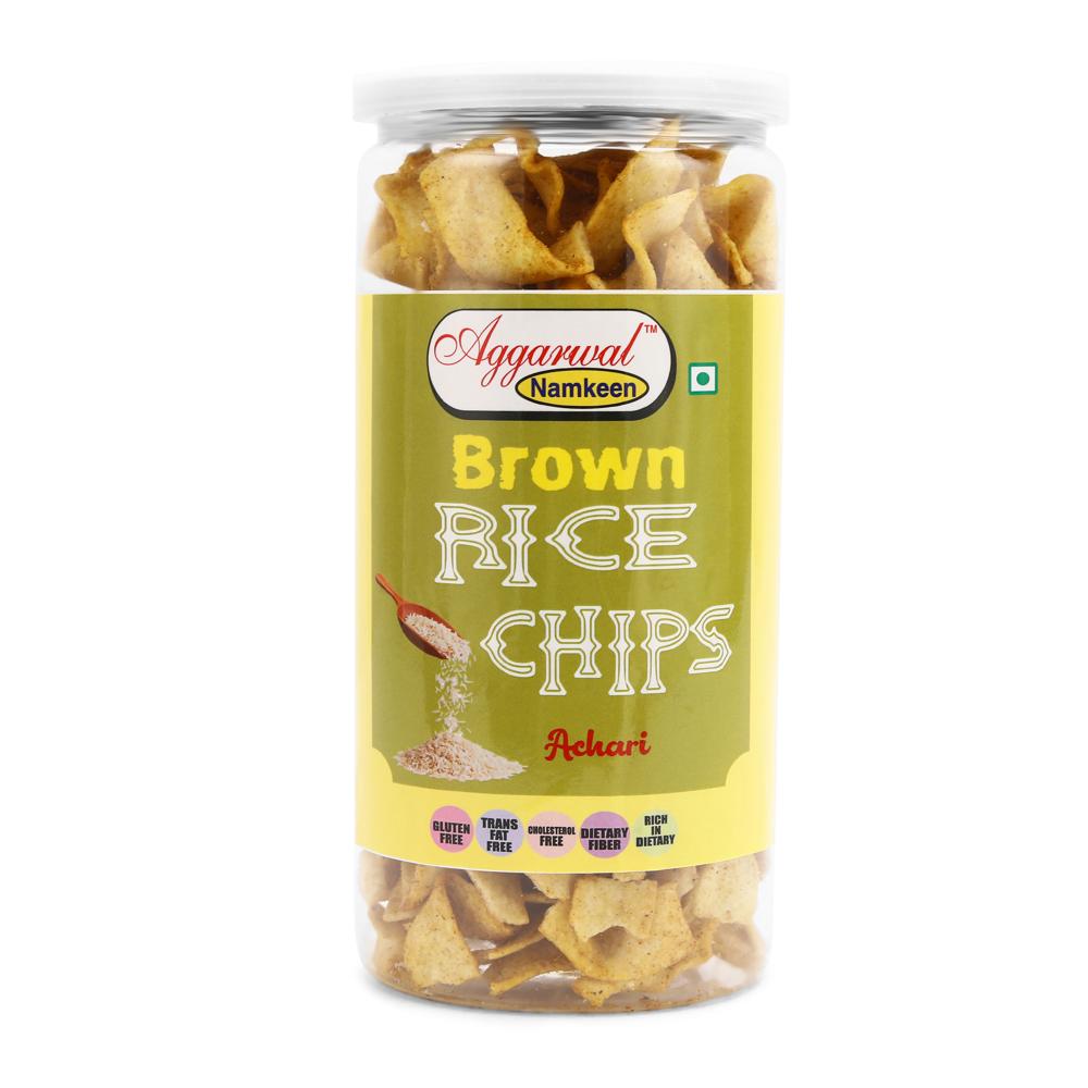 Brown Rice Achari chips 