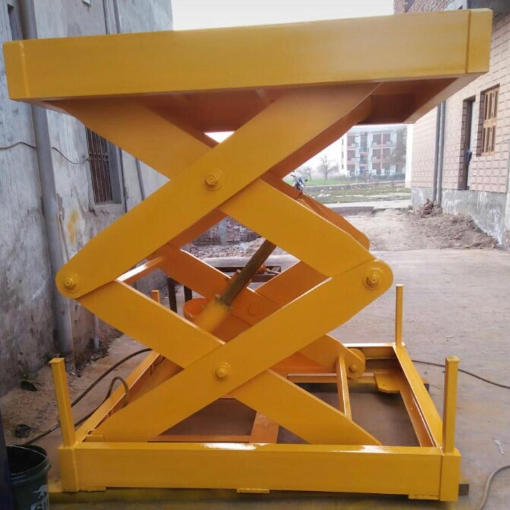 Hydraulic Scissor Lift - Body Material: Stainless Steel