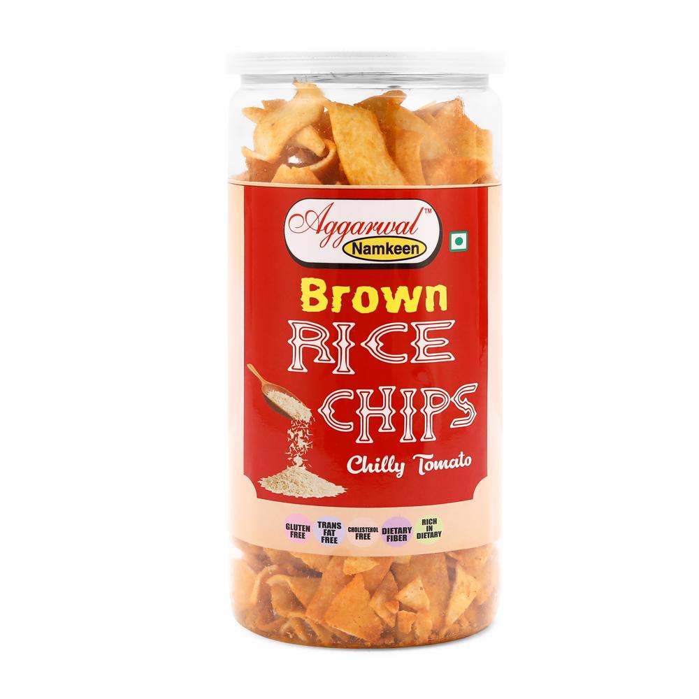 Brown Rice Chilly Tomato Chips 