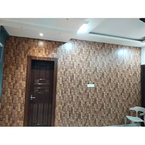 10 Mm Pvc Wall Panel - Color: Brown