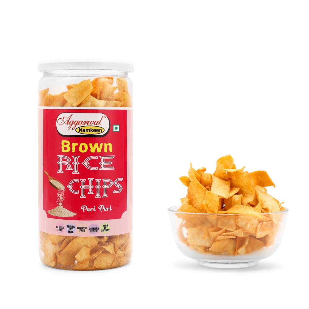 Brown Rice Peri Peri Chips 