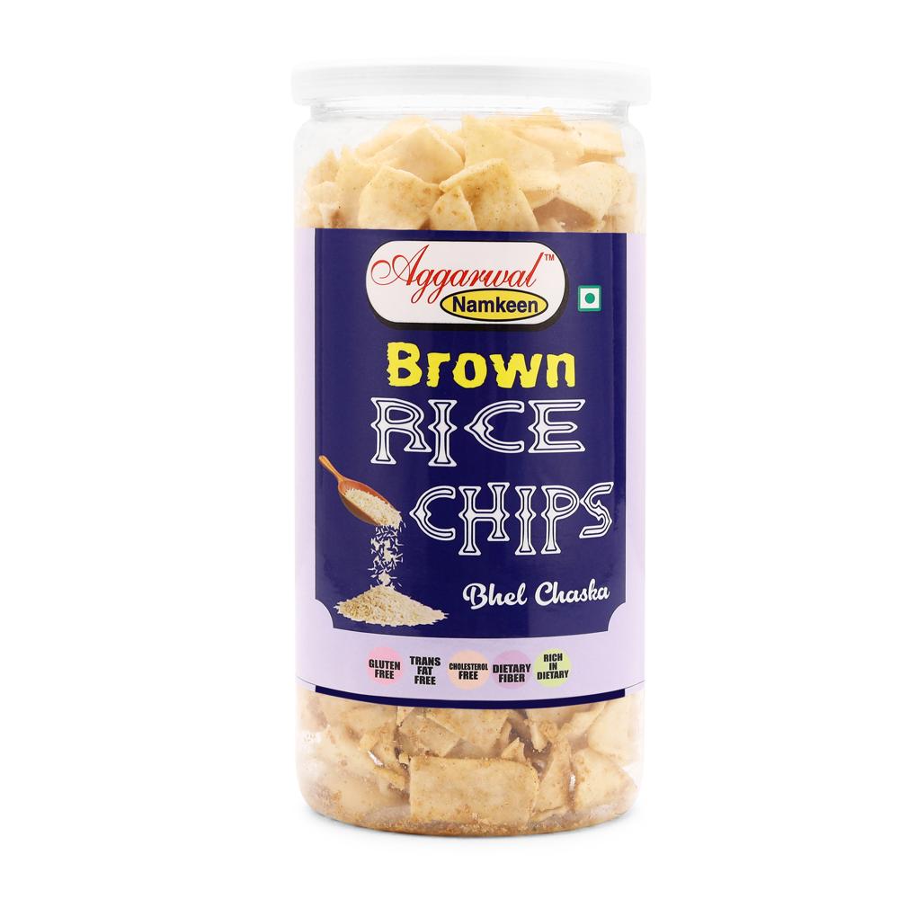 Brown Rice Bhel chaska Chips 
