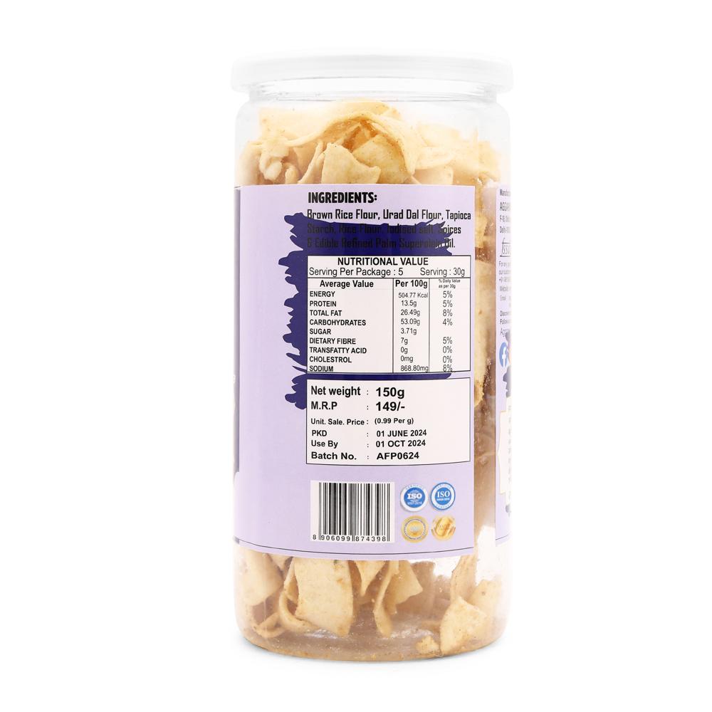 Brown Rice Bhel chaska Chips 