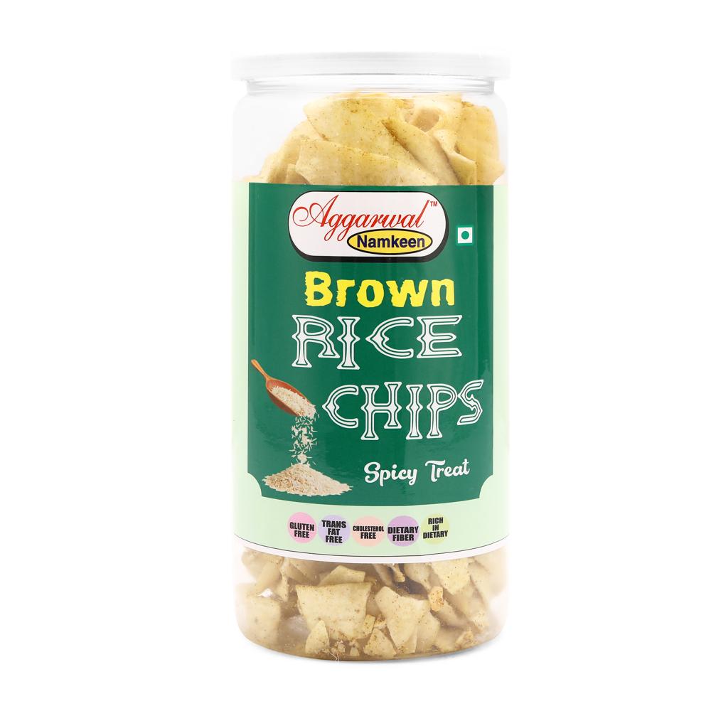 Brown Rice Pudina Chips 