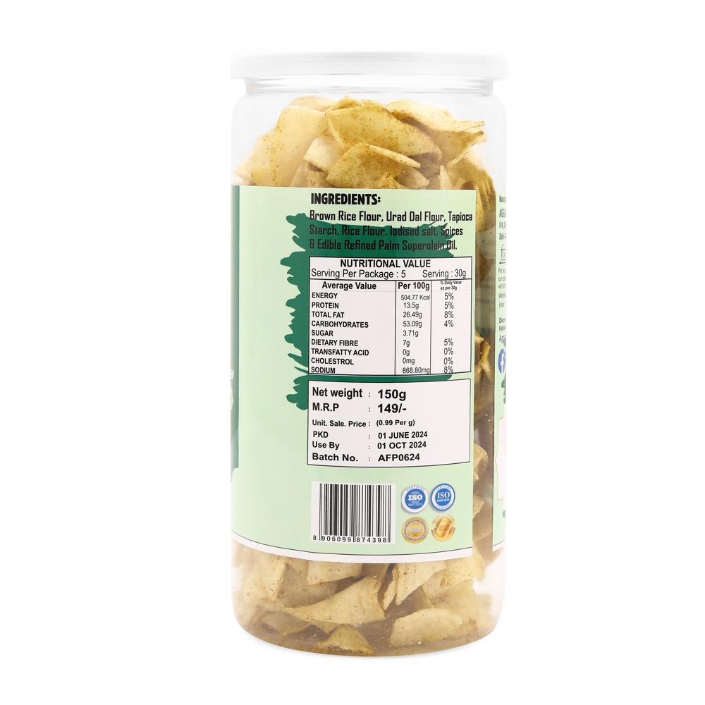 Brown Rice Pudina Chips 