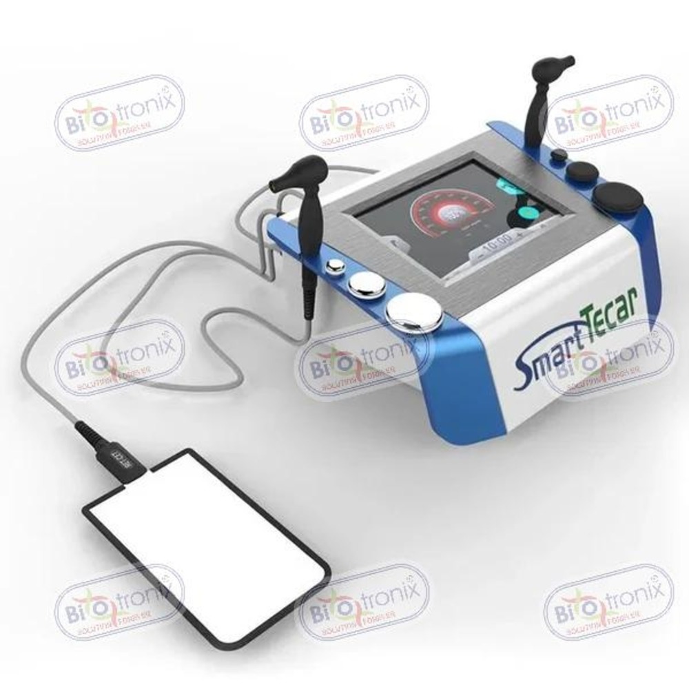 Pain relief machine monopolar tecar therapy RET CET RF diathermy equipment physical device
