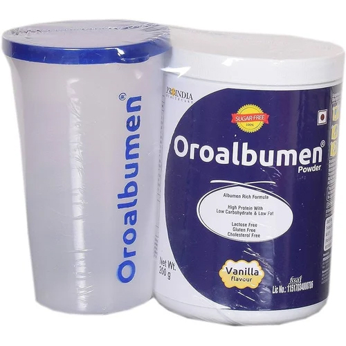 Oroalbumen Powder 400 Gm From Proindia Healthcare - Packaging Type: Jar