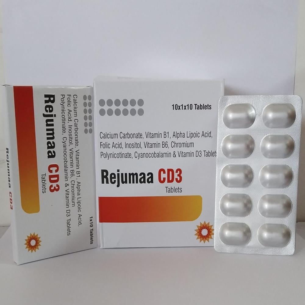 Calcium Carbonate vitamin b1 Alpha lipoic Acid Folic Insoitol vitamin B6 Chormium Polynicotinate Cynocobalamin vitamin d3