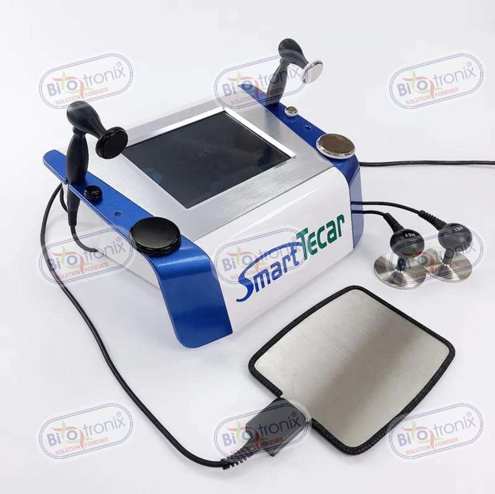 PlasticsABS Rectangular Smart Tecar Wave RF Therapy Machine for Physical Therapy, For Sports Injury Recovery