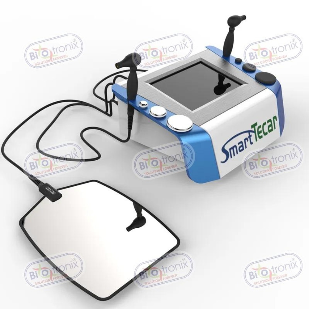 PlasticsABS Rectangular Smart Tecar Wave RF Therapy Machine for Physical Therapy, For Sports Injury Recovery