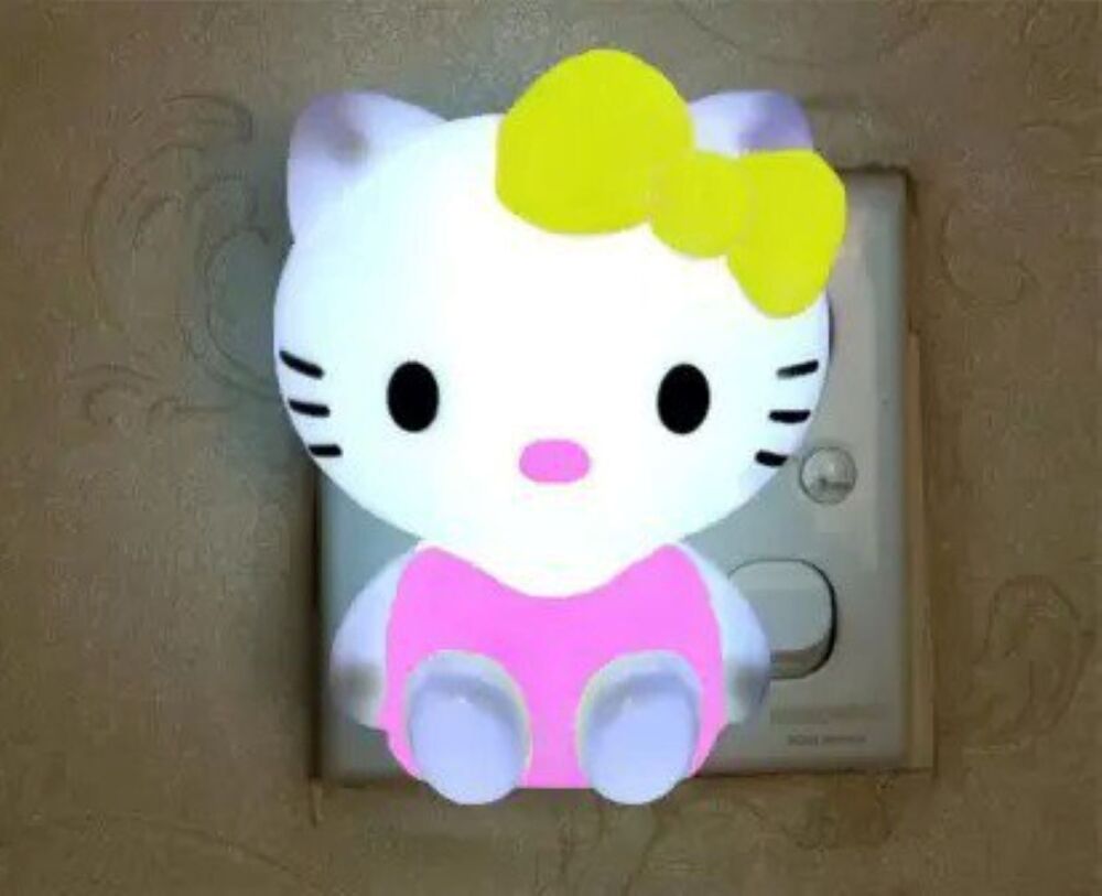 Plug in kitty Night Lamp