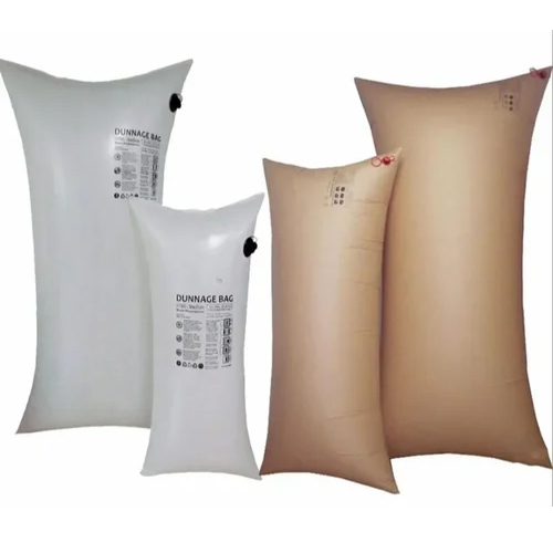 Pp Dunnage Bag - Color: White And Brown