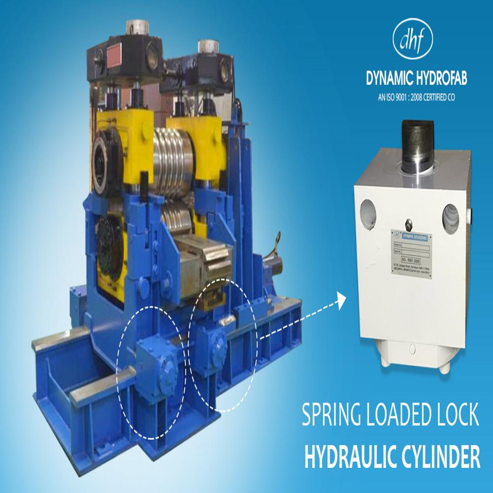 Clamping Locking Cylinder - Color: Black