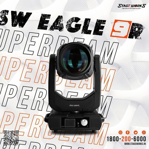 SW 260W 9R Beam Light with Glass Gobos