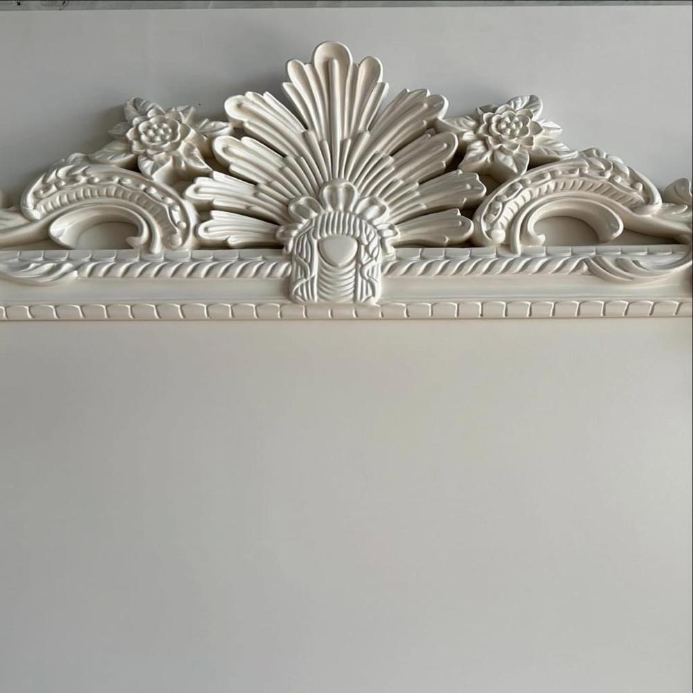 Luxury Hand-Carved Wooden Mirror Frame