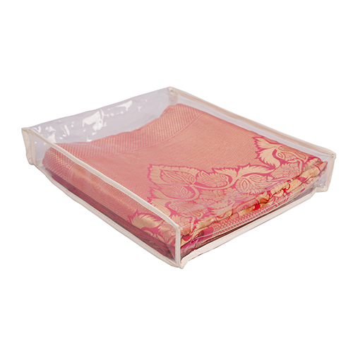 15Mm White Piping Pvc Packaging Bag - Color: Transparent