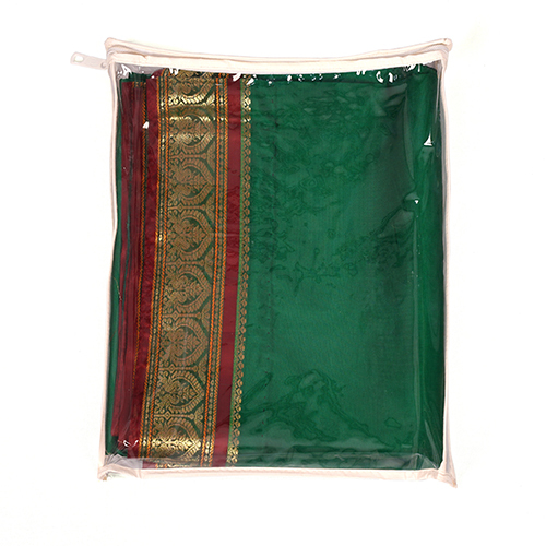 20Mm Transparent Piping Ivori Pvc Packaging Bag - Feature: Embossing